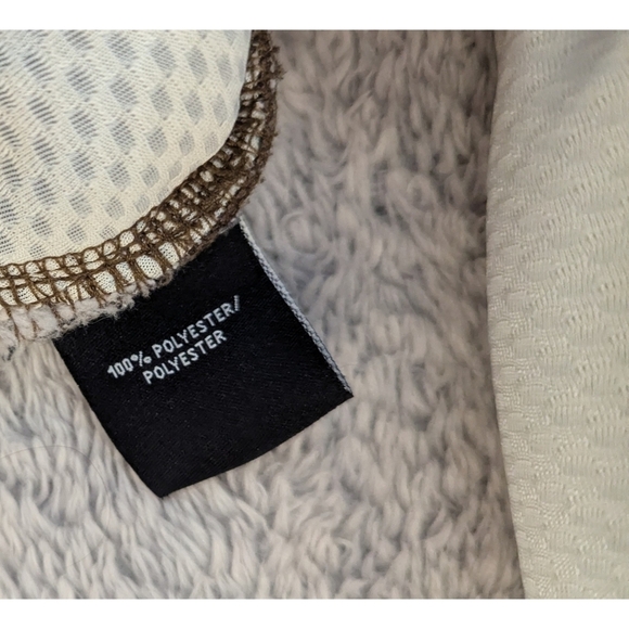 Kuhl Flight Jacket In Stone Sherpa Fleece Size Large - Picture 7 of 7